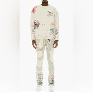 Men’s size large cult of individuality, crewneck sweatshirt